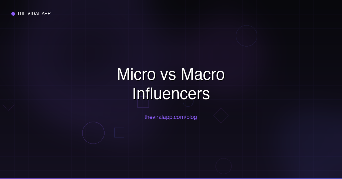 Micro-Influencers vs Macro in 2026 for Mobile App Growth
