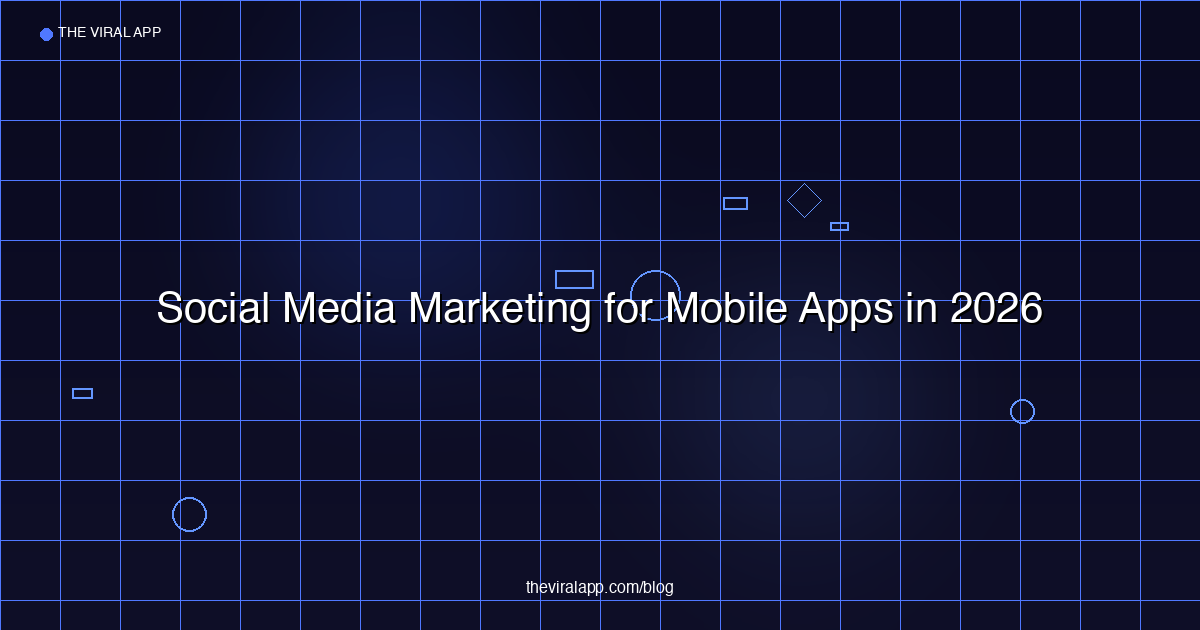 Social Media Marketing for Mobile Apps in 2026