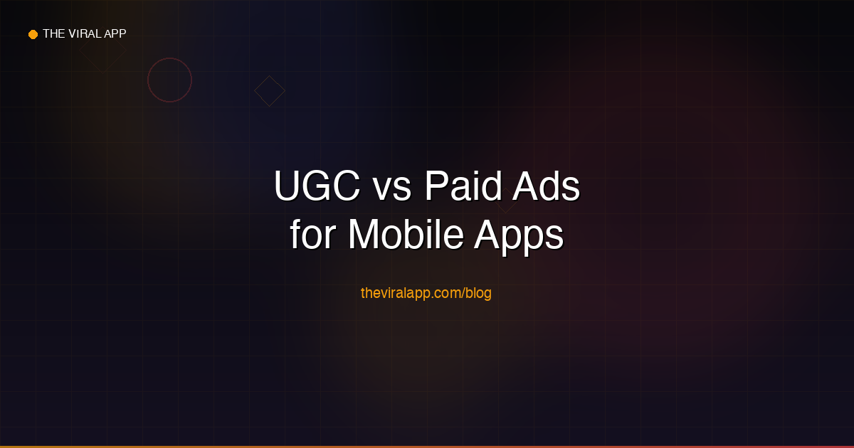 UGC vs Paid Ads ROI Comparison for Mobile Apps in 2026